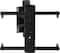 SANUS Elite - Advanced Full-Motion TV Wall Mount for Most 32"-55" TVs up to 55 lbs - Tilts, Swivels, and Extends up to 20" From Wall - Black Brushed Metal-Front_Standard