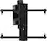 Front. SANUS Elite - Advanced Full-Motion TV Wall Mount for Most 32"-55" TVs up to 55 lbs - Tilts, Swivels, and Extends up to 20" From Wall - Black Brushed Metal.