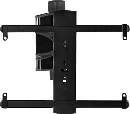 Sanus Premium Series Swivel Tv Wall Mount For Most 32 55 Tvs Brushed Metal Black Bmf320 B1 Best Buy
