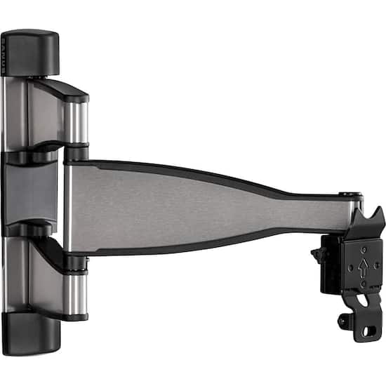 Sanus Premium Series Swivel Tv Wall Mount For Most 32 55 Tvs Silver Bmf320 S1 Best Buy