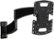 Left Zoom. Sanus - Premium Series Advanced Full-Motion TV Wall Mount for Most TVs 19"-40" up to 35 lbs - Black Brushed Metal.