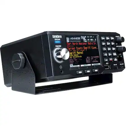 Angle. Uniden - True I/Q TrunkTracker X Base/Mobile Scanner - Black.