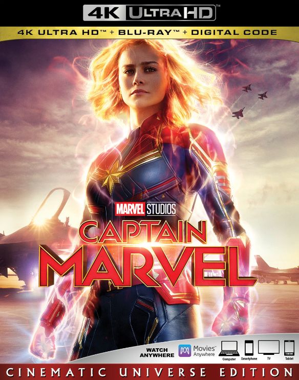 Captain Marvel [Includes Digital Copy] [4K Ultra HD Blu-ray/Blu-ray] [2019]  - Best Buy