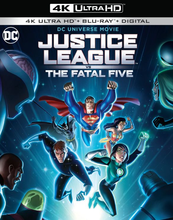 Justice League vs. The Fatal Five [Includes Digital Copy] [4K Ultra HD Blu-ray/Blu-ray] [2019]