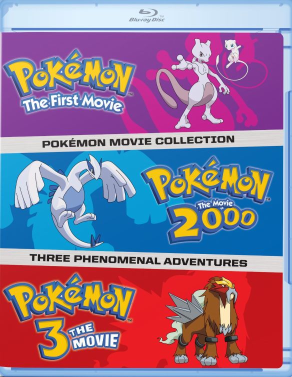 Pokemon: Movies 1-3 [Blu-ray]