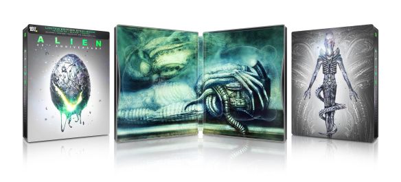 Alien [40th Anniversary] [Digital Copy] [SteelBook] [4K Ultra HD Blu-ray/Blu-ray] [Only @ Best Buy] [1979]