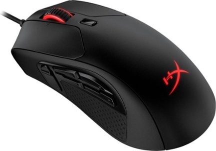 HyperX - Pulsefire Raid Wired Optical Gaming Mouse with RGB Lighting - Black
