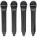 Alt View 15. Samson - Stage 24-Channel Wireless Dynamic Vocal Microphone System - Black.