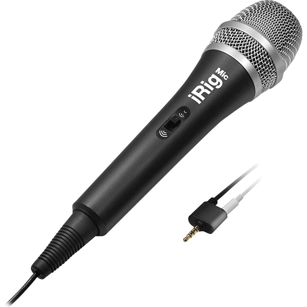 Ik was verrast Vertrappen Fervent Best Buy: IK Multimedia iRig Mic Cardioid Electret Condenser Microphone  IPIRIGMICIN