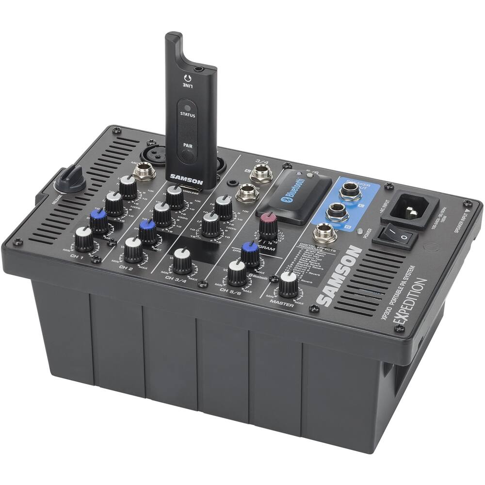 Alt View 12. Samson - XPD Series Wireless Microphone System - Black/Beige.