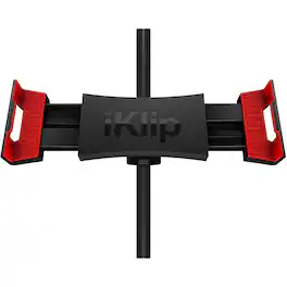 IK Multimedia - iKlip 3 Deluxe Mounting Kit for Most Tablets - Black