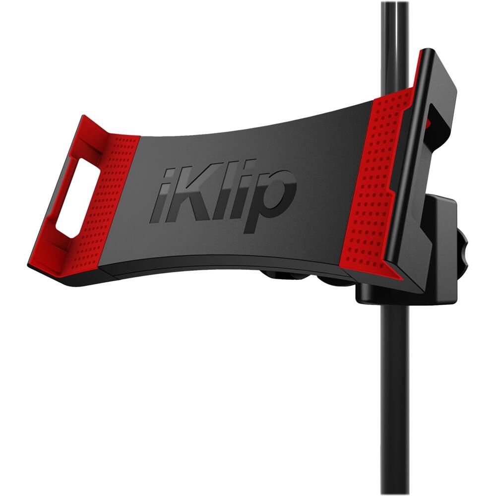 Alt View 11. IK Multimedia - iKlip 3 Deluxe Mounting Kit for Most Tablets - Black.