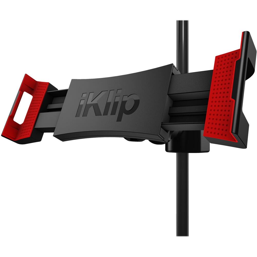 Alt View 12. IK Multimedia - iKlip 3 Deluxe Mounting Kit for Most Tablets - Black.