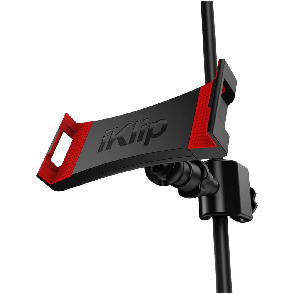 Alt View 13. IK Multimedia - iKlip 3 Deluxe Mounting Kit for Most Tablets - Black.