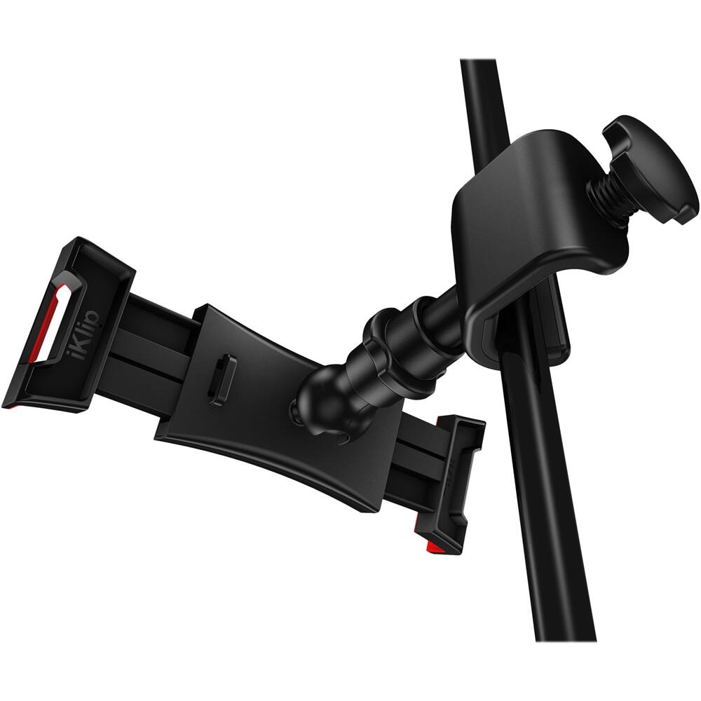 Alt View 19. IK Multimedia - iKlip 3 Deluxe Mounting Kit for Most Tablets - Black.