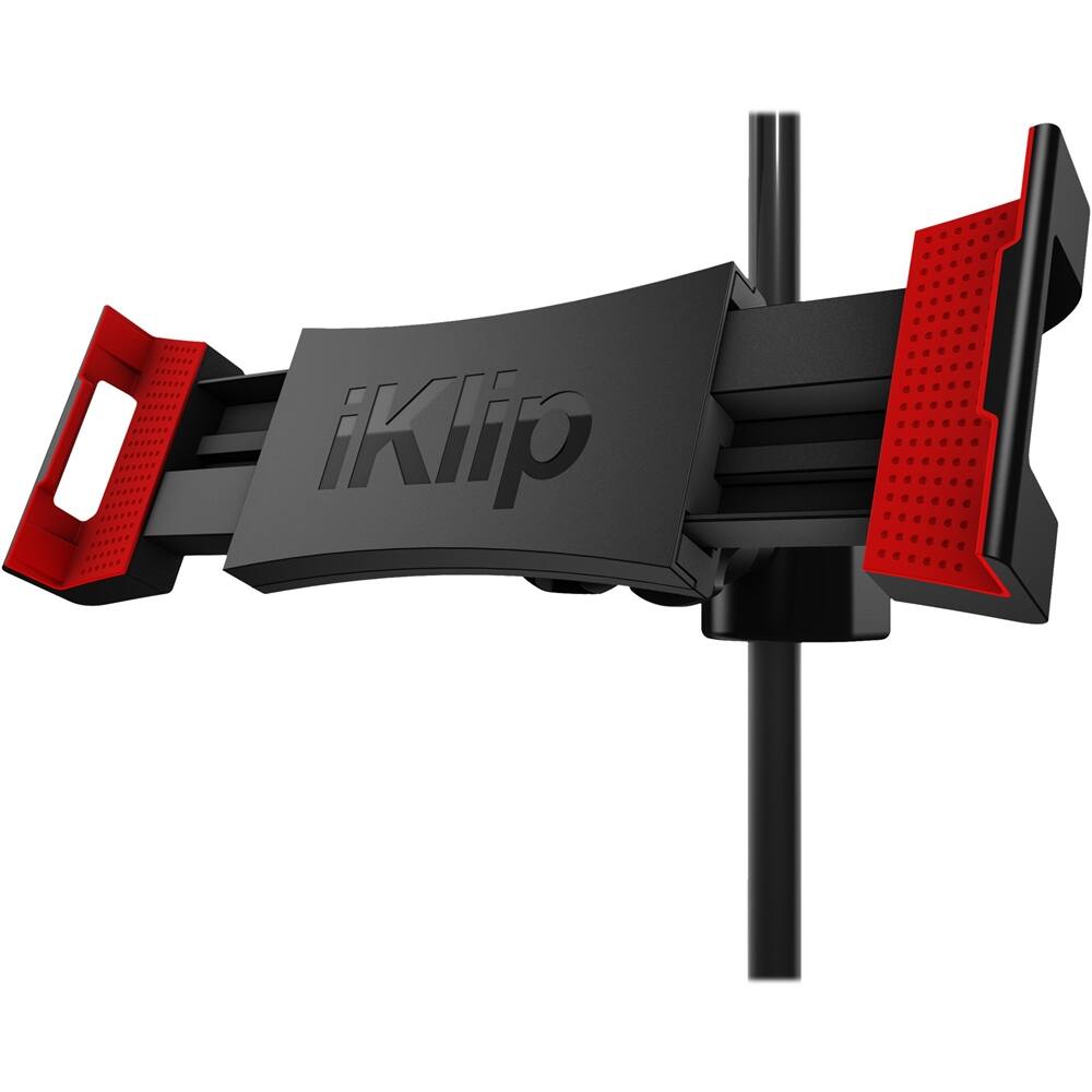 Alt View 11. IK Multimedia - iKlip 3 Stand for Most 7"-12.9" Tablets - Red/Black.