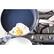 Alt View 12. Blue Diamond - 12" Non-Stick Frying Pan - Blue/Silver.