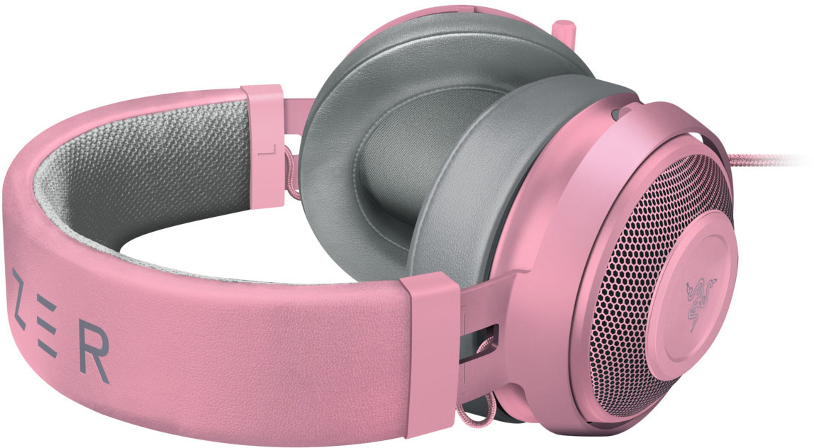 Mellow olie les Razer Kraken Wired 7.1 Surround Sound Gaming Headset for PC, PS4, PS5,  Switch, Xbox X|S And Xbox One Quartz Pink RZ04-02830300-R3M1 - Best Buy