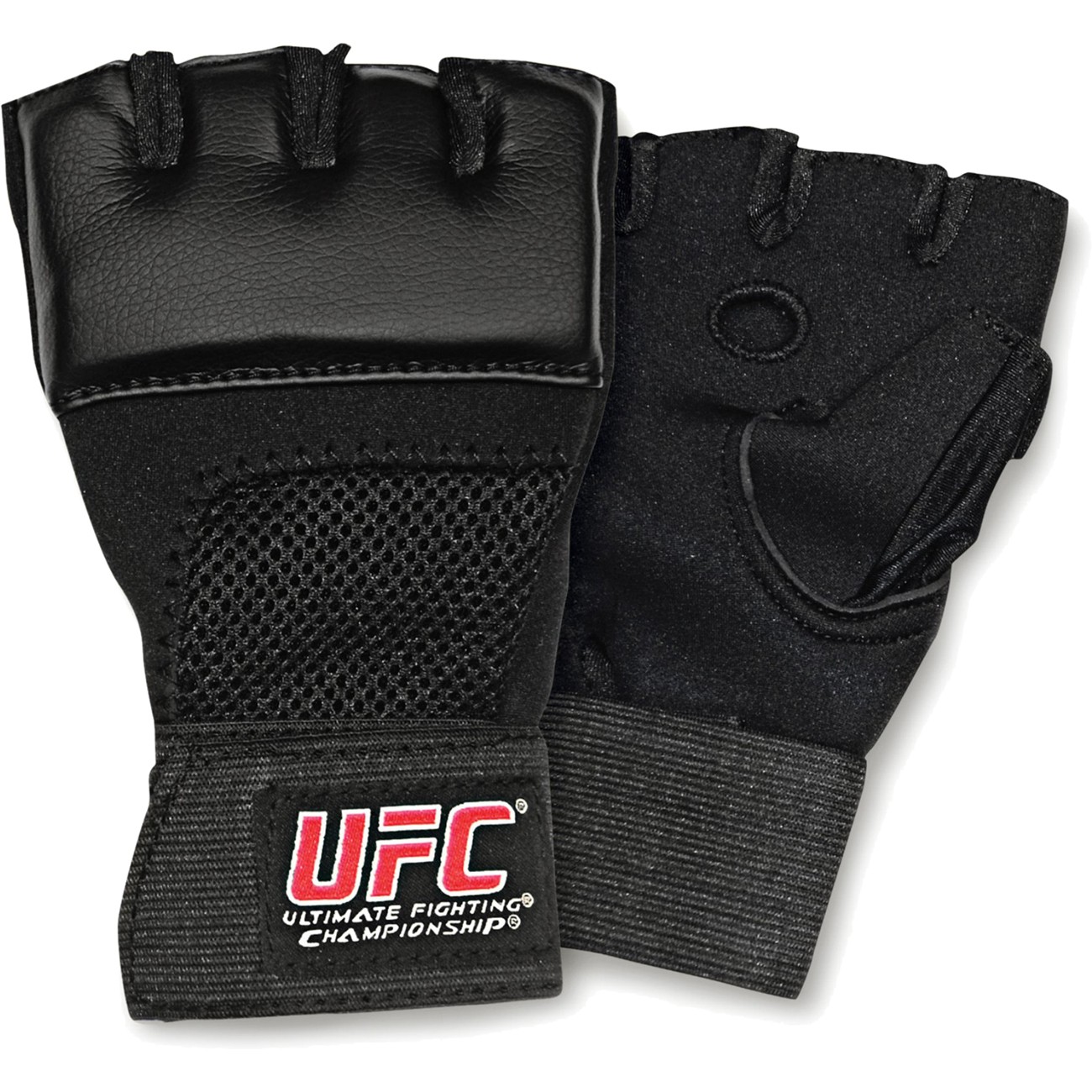 Best Buy: Century UFC MMA Gel Training Gloves (Small/Medium) Black/Red ...