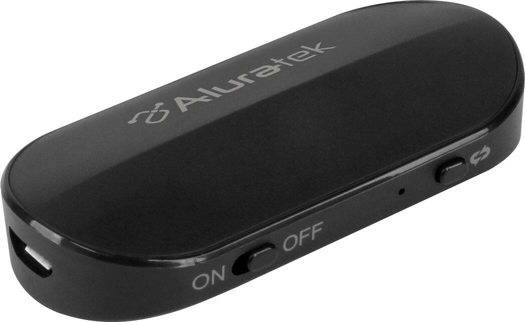 Alt View 11. Aluratek - Bluetooth Audio Transmitter - Black.