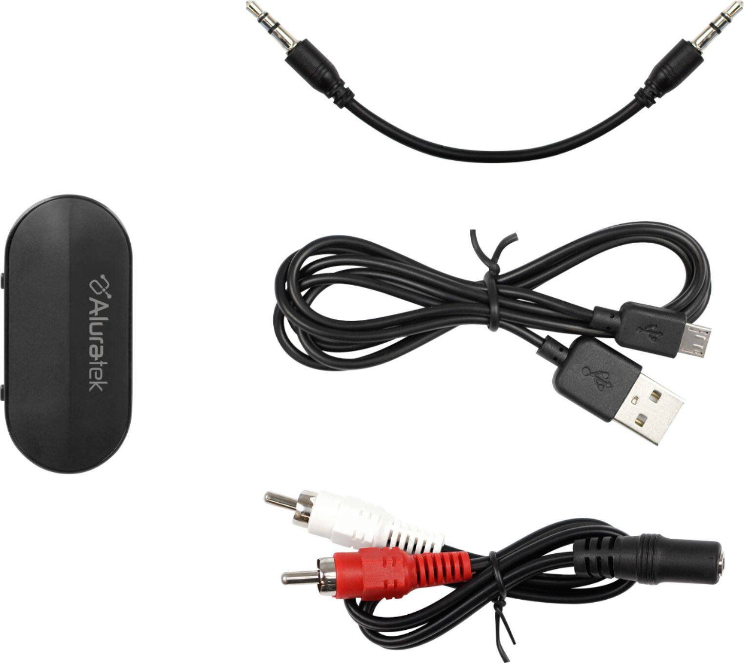 Alt View 12. Aluratek - Bluetooth Audio Transmitter - Black.