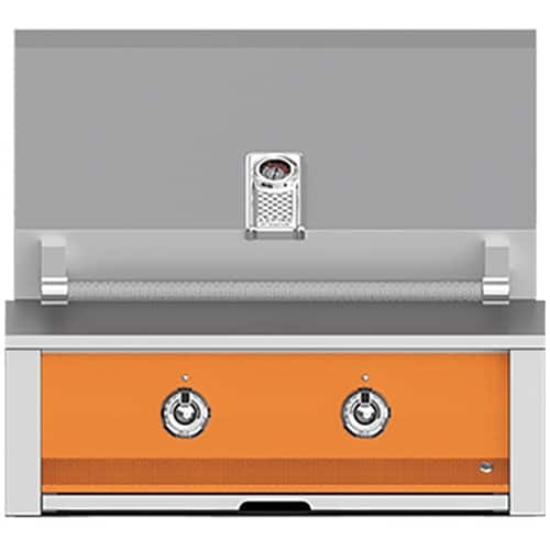 Angle. Aspire by Hestan - By Hestan 30" Built-In Gas Grill - Citra.