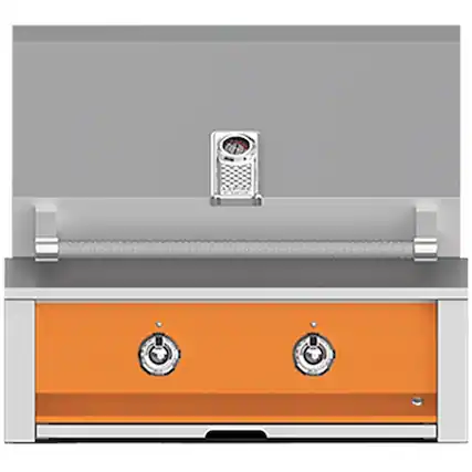 Angle. Aspire by Hestan - By Hestan 30" Built-In Gas Grill - Citra.