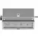 Angle. Aspire by Hestan - By Hestan 42.1" Built-In Gas Grill - Stainless Steel.