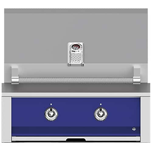 Angle View: Aspire by Hestan - By Hestan 30" Built-In Gas Grill - Prince