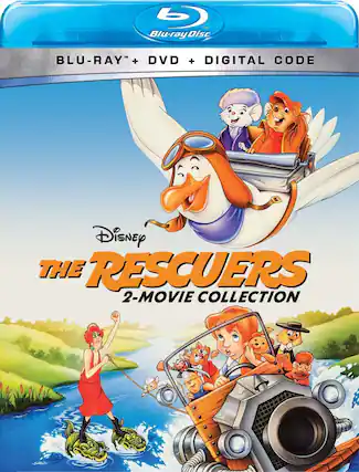 Front. The Rescuers 2-Movie Collection - BLU-RAY.