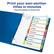Print your own section titles in minutes
Free templates on Avery.com
CAMERON CJJ 1
Schedule
Calendar 2
Notes 3
Budget 4
Expenses 5
Receipts 6
Invoices 7
Meetings 8