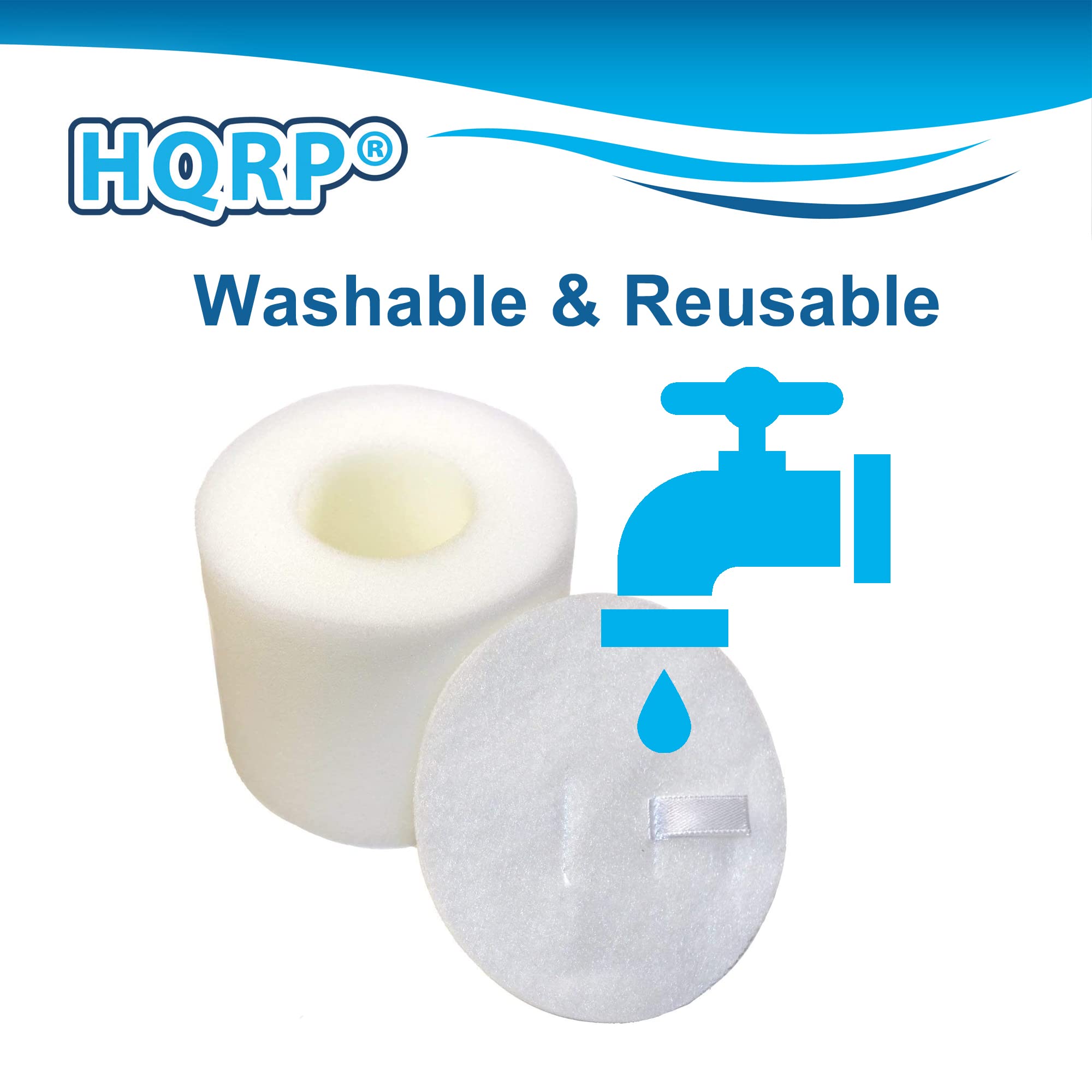 HQRP® Washable & Reusable