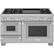 Front. Thermador - ProGrand 7.3 Cu. Ft. Freestanding Double Oven Dual Fuel LP Convection Range with Pro Steam - Stainless Steel.