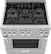 Alt View 2. Thermador - Professional Series 4.4 Cu. Ft. Freestanding Dual Fuel Convection Range with Self-Cleaning and 5 Star Burners - Stainless Steel.