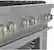 Alt View 13. Thermador - Professional Series 4.4 Cu. Ft. Freestanding Dual Fuel Convection Range with Self-Cleaning and 5 Star Burners - Stainless Steel.