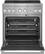 Alt View 1. Thermador - Professional Series 4.4 Cu. Ft. Freestanding Dual Fuel Convection Range with Self-Cleaning and 5 Star Burners - Stainless Steel.