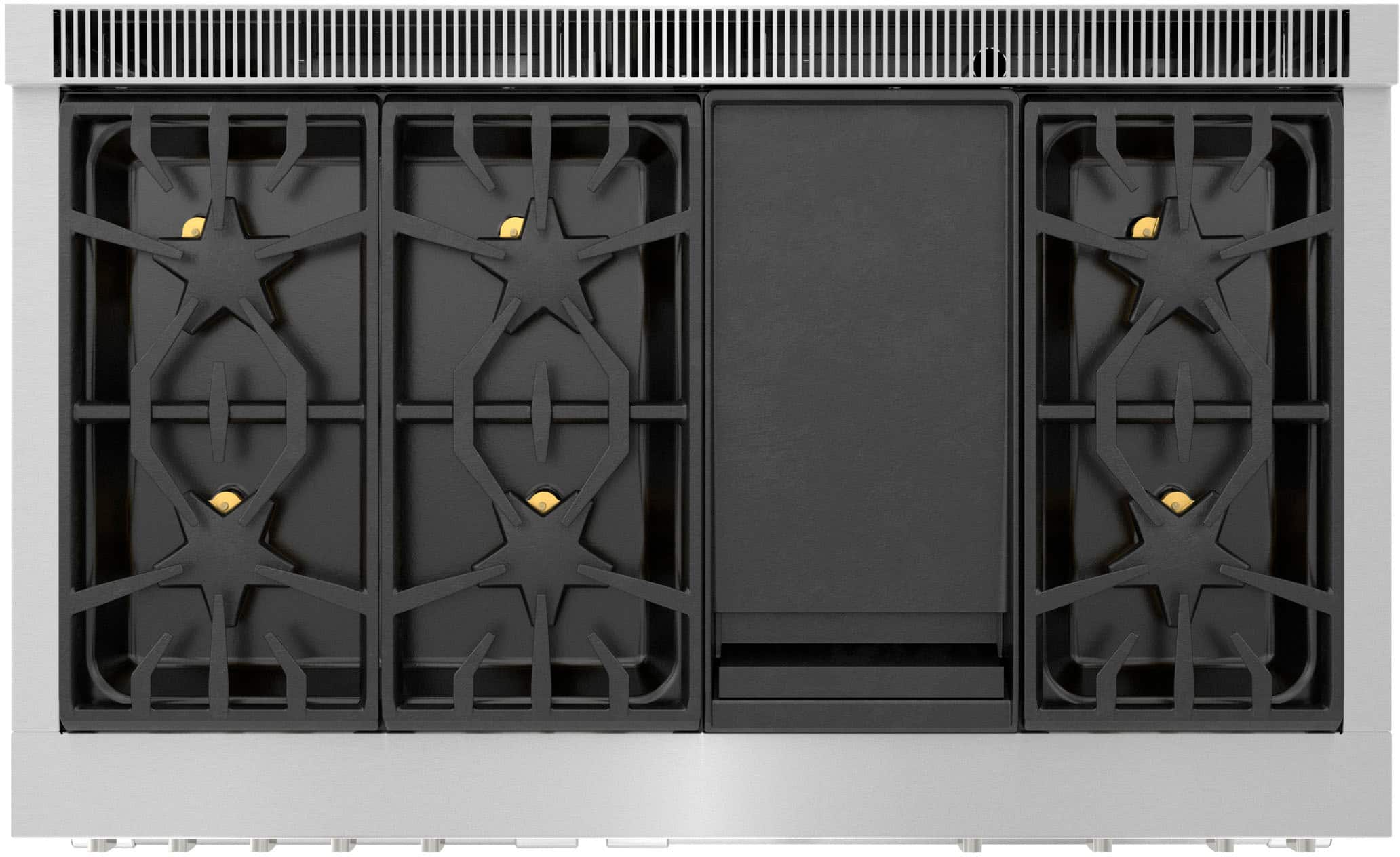 Alt View 11. Thermador - ProGrand 5.5 Cu. Ft. Freestanding Double Oven Dual Fuel Convection Range with Wifi - Stainless Steel.