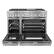 Alt View 11. Thermador - ProGrand 5.7 Cu. Ft. Self-Cleaning Freestanding Double Oven Gas Convection Range - Liquid Propane Convertible - Stainless Steel.