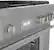 Alt View 14. Thermador - ProHarmony 5 Cu. Ft. Freestanding Dual Fuel LP Convection Range with Self-Cleaning - Stainless Steel.