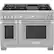 Front. Thermador - ProGrand 5.7 Cu. Ft. Freestanding Double Oven Dual Fuel Convection Range with Self-Cleaning, 6 Star Burners and Griddle - Stainless Steel.