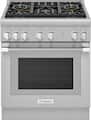 Thermador - Pro Harmony 30 in. Wide 4.4 Cu. Ft. Freestanding Gas Convection Range with Manual cleaning and 5 Burners - Stainless Steel