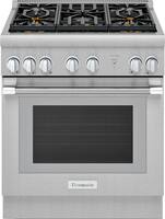 Thermador - 4.4 Cu. Ft. Freestanding Gas Convection Range - Front_Zoom
