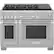 Front. Thermador - ProGrand 8.2 Cu. Ft. Freestanding Double Oven Dual Fuel LP Convection Range with Self-Cleaning - Stainless Steel.