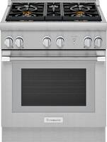 Thermador - 4.4 Cu. Ft. Freestanding Gas Convection Range - Front_Zoom