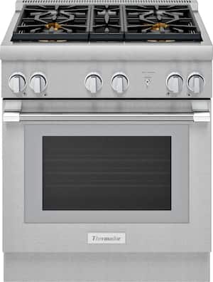 Thermador - Pro Harmony 4.4 Cu. Ft. Freestanding Gas Convection Range with ExtraLow Select Burners - Stainless Steel