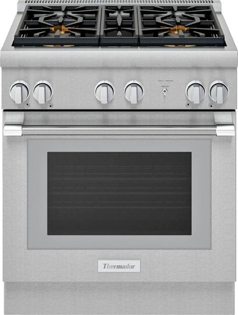 Thermador – 4.4 Cu. Ft. Freestanding Gas Convection Range