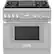 Front. Thermador - ProHarmony 5.0 Cu. Ft. Freestanding Gas Convection Range – Liquid Propane Convertible - Stainless Steel.