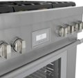 Alt View Zoom 14. Thermador - ProHarmony 5 Cu. Ft. Freestanding Dual Fuel Convection Range with Self-Cleaning and 6 Star Burners - Stainless steel.