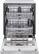 Alt View 16. LG - 24" Top Control Built-In Dishwasher with TrueSteam and Third Rack - Stainless Steel.