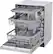 Alt View 19. LG - 24" Top Control Built-In Dishwasher with TrueSteam and Third Rack - Stainless Steel.